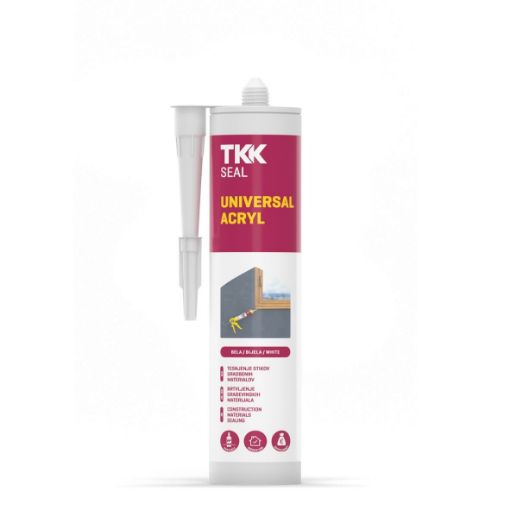 Slika TKK SEAL Universal acryl 260 ml - beli