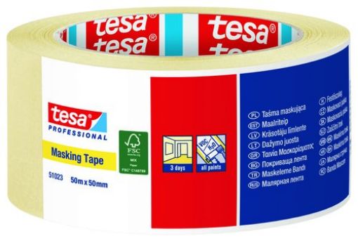 Slika KREP TRAKA TESA Masking Tape 50 m : 30 mm (10 / 60) - 51023-00002-00