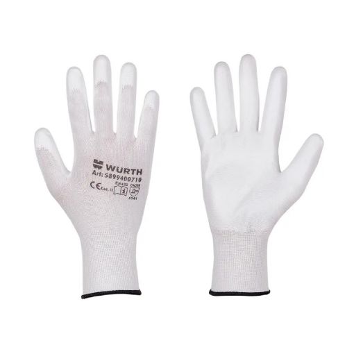 Slika Zaštitna rukavica White PU, vel. 11