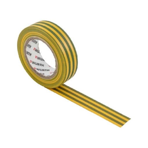 Slika Elektroizolaciona traka WURTH 18 mm x 10 m ZUTO-ZELENA - 1985109