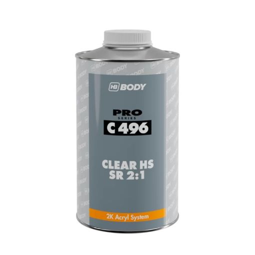 Slika BODY C 496 CLEAR HS SR (2:1) HS 1 lit - bezbojna